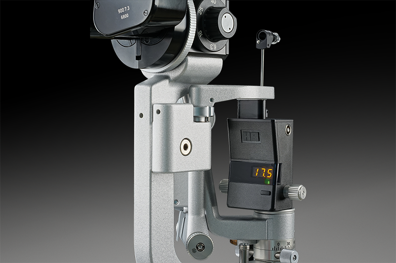 Tonometer fixation